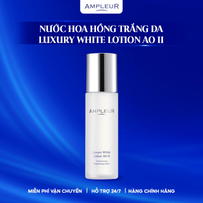 Nước hoa hồng trắng da Luxury White Lotion AO II