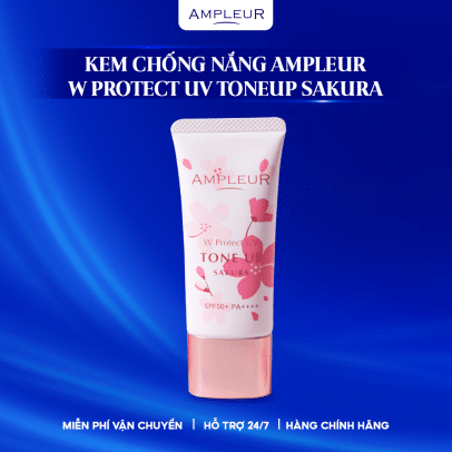 Kem chống nắng W Protect UV ToneUp Sakura